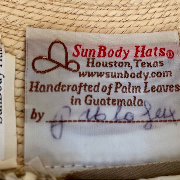 Handcuffed of Palm Leaves In Guatemala Sun Hat 7/8 (55) Sun Body Hats main image 9